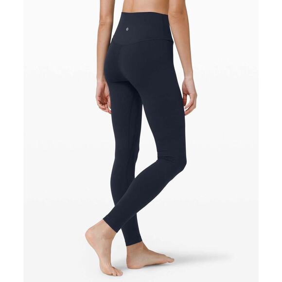 Lululemon Align Pant 25” True Navy Women’s Size 6 W5DITS EUC - Picture 1 of 11